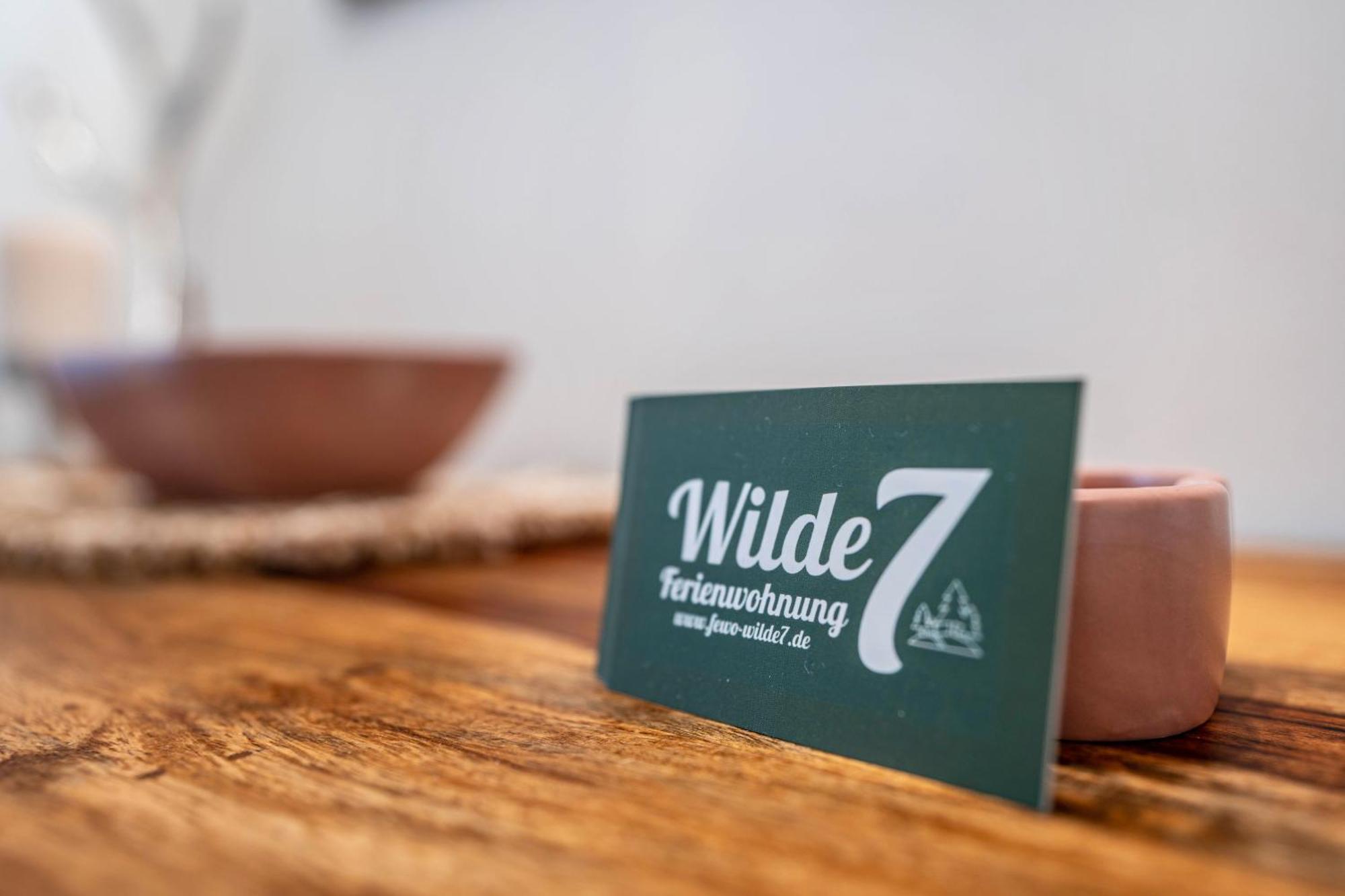 Ferienwohnung Wilde7 ゼーバハ エクステリア 写真
